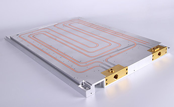 三通道光纤激光器均温水冷板